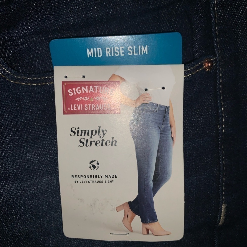 Levi’s Strauss Mid Rise Slime jeans New size 28/30 6 - Picture 10 of 10